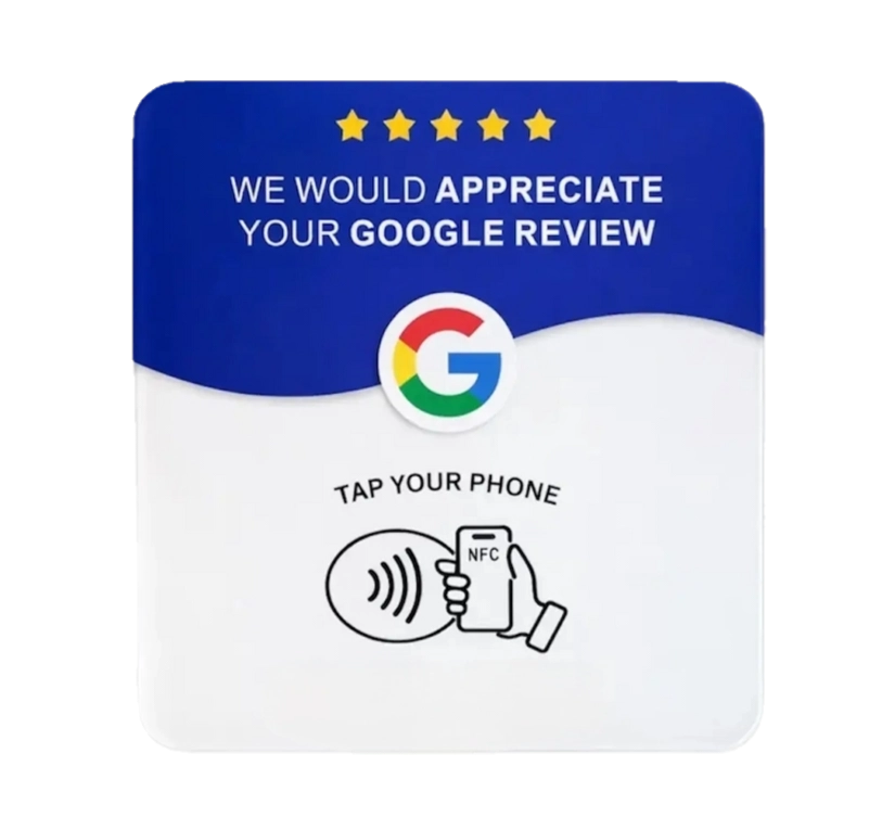 Google Review NFC Plate